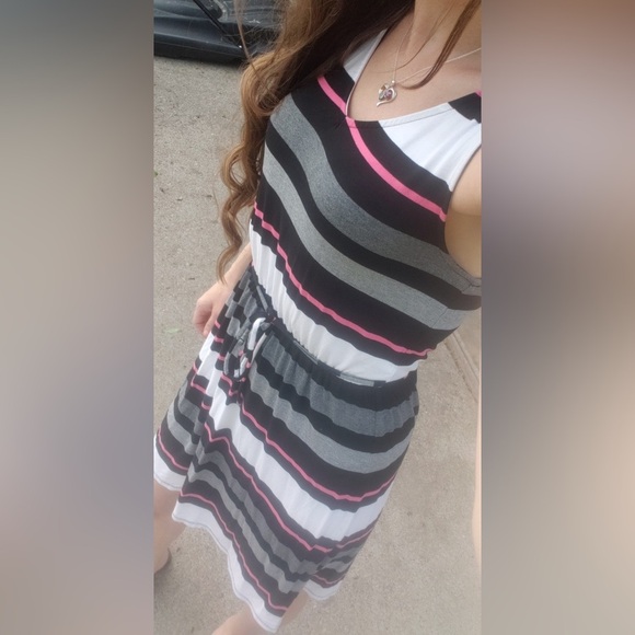 Striped Sleeveless Dress size XL - Picture 1 of 6